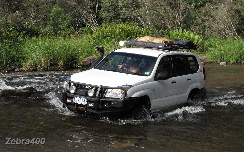 06-Charles enjoys taking his Prado into the Thomson.JPG